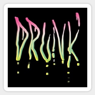 drunk Sticker